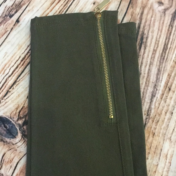 Olive Moto Biker Pants - Picture 4 of 8